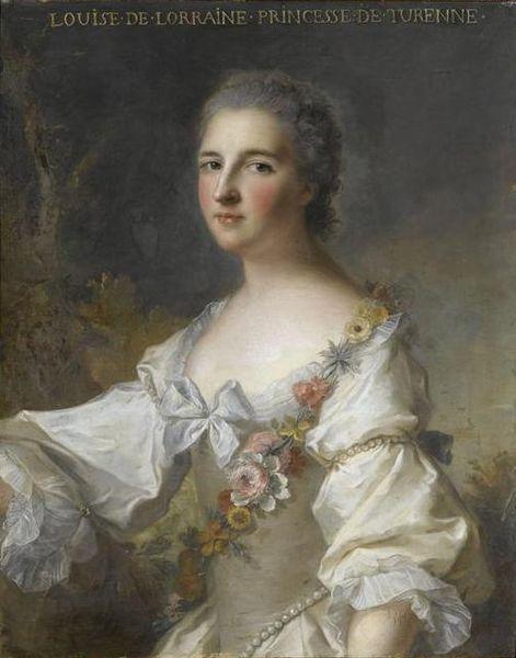 Jean Marc Nattier Portrait of Louise Henriette Gabrielle de Lorraine Sweden oil painting art